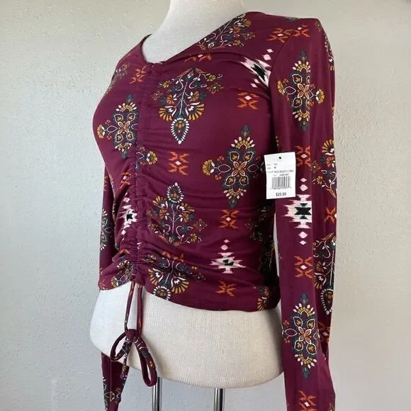 NWT Eye Candy Women’s blouse Sizes M and L - Picture 4 of 6